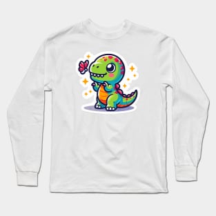 Cute Dinosaur Long Sleeve T-Shirt